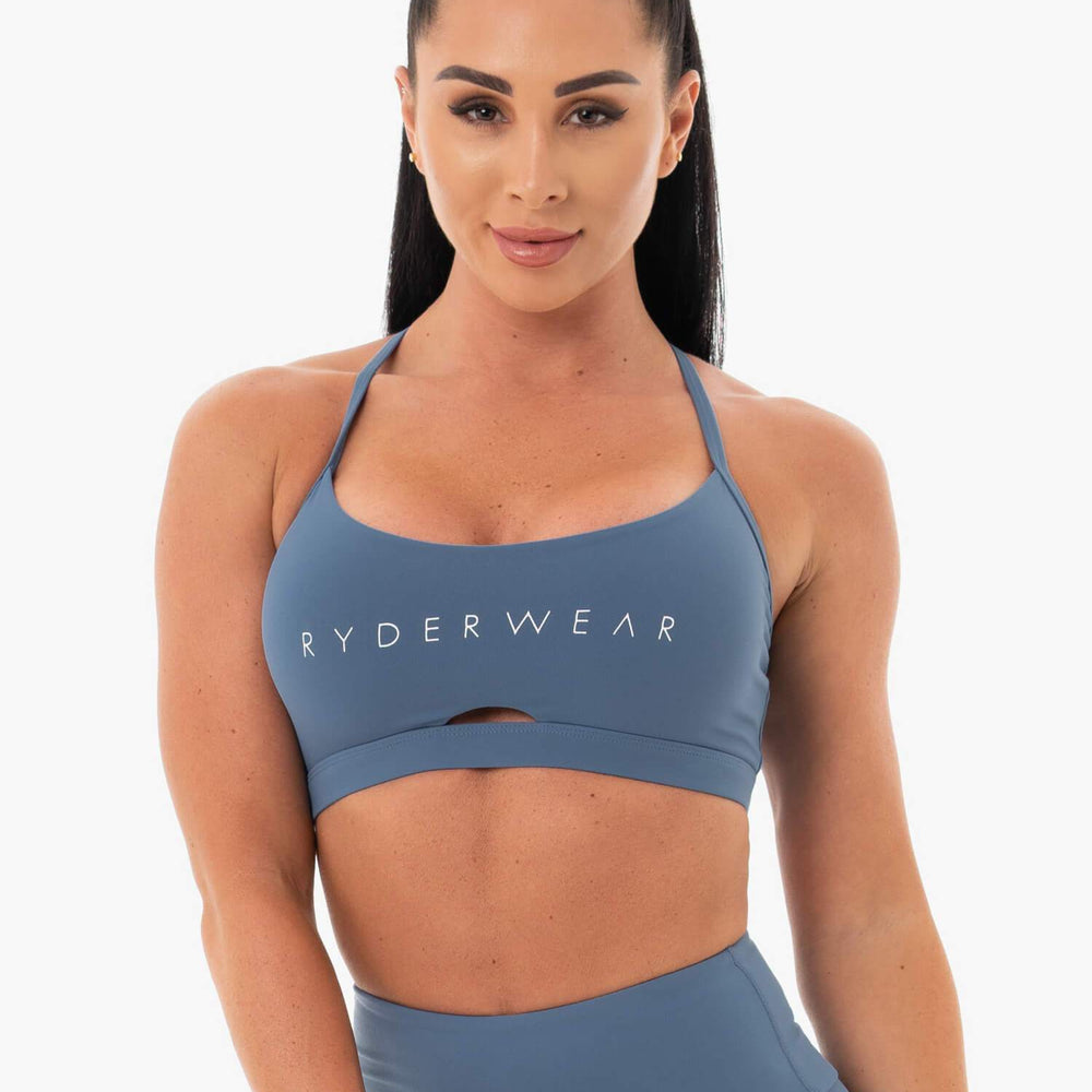 Ryderwear Staples Sports Bra Steel Blue