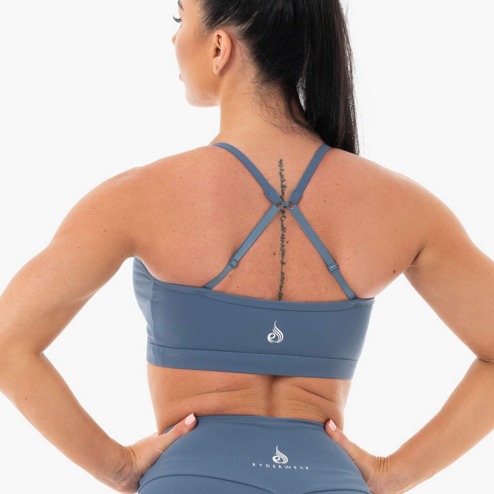Ryderwear Staples Sports Bra Steel Blue