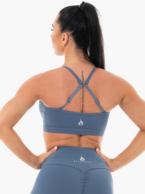 Ryderwear Staples Sports Bra Steel Blue
