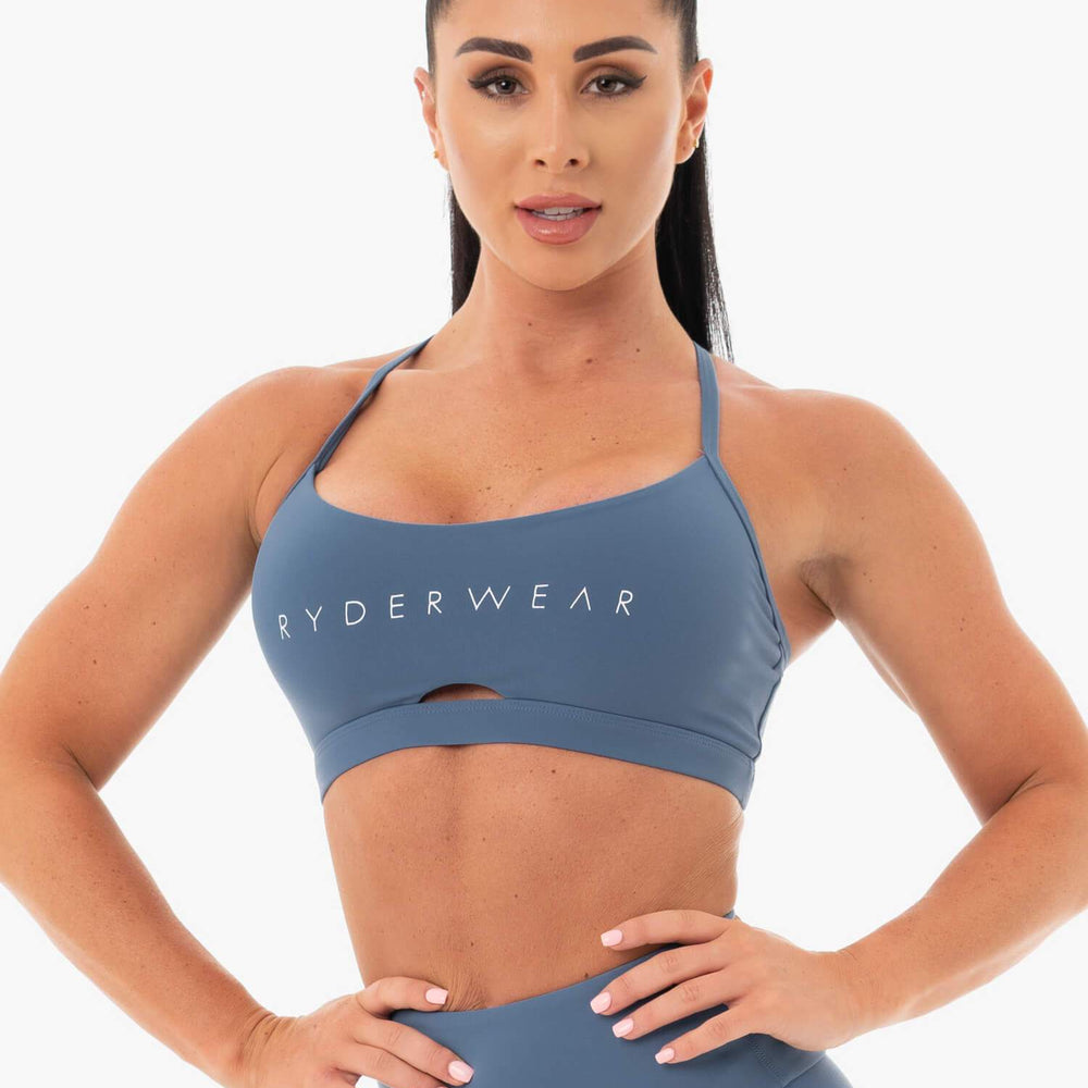 Ryderwear Staples Sports Bra Steel Blue