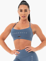 Soutien-gorge de sport Ryderwear Staples bleu acier