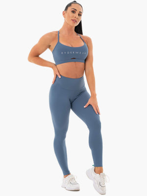 Ryderwear Staples Sports Bra Steel Blue