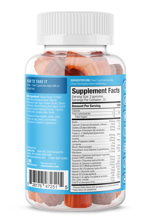 SUKU Vitamins - The Complete Mens MULTI - 60 Gummies