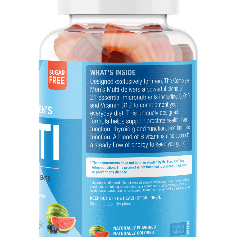 SUKU Vitamins - The Complete Mens MULTI - 60 Gummies