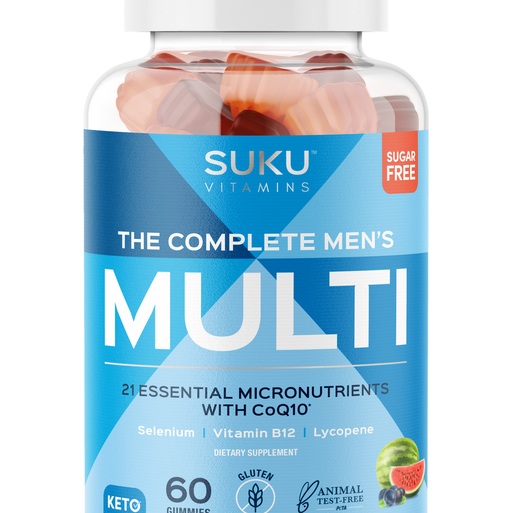 SUKU Vitamins - The Complete Mens MULTI - 60 Gummies