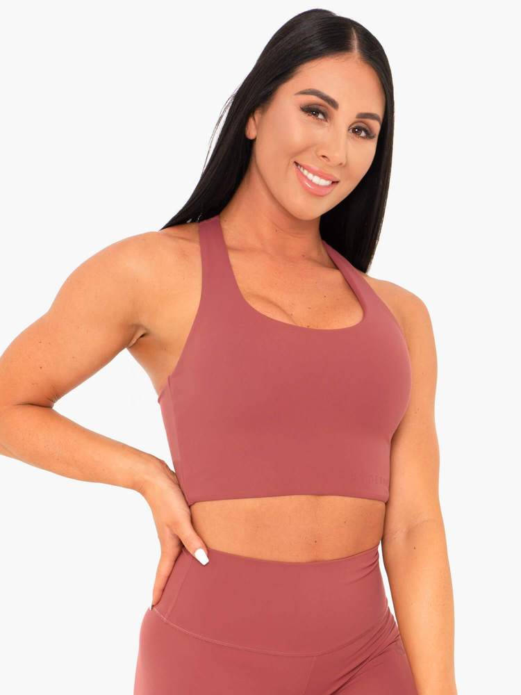 Soutien-gorge de sport Ryderwear NKD Sangria