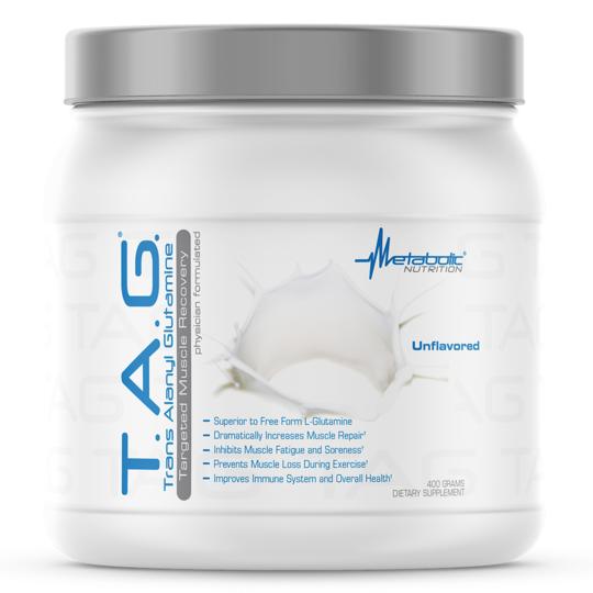 Metabolic Nutrition - T.A.G. Trans Alanyl Glutamine - 400g