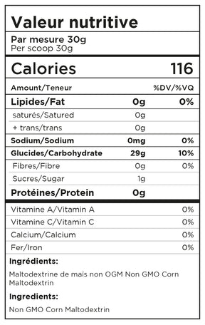 Bulk Protein Canada - Maltodextrine Carbohydrate - 100% Premium Canadian Powder