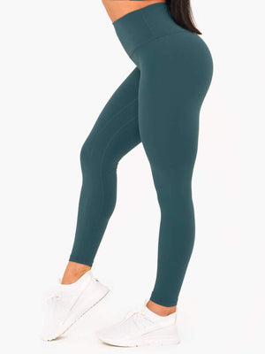 Legging taille haute Ryderwear NKD bleu sarcelle