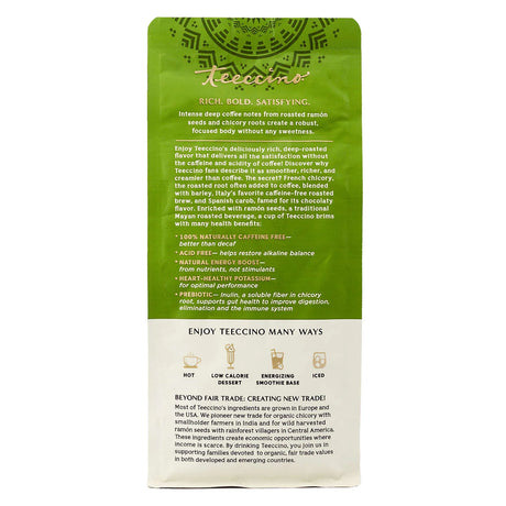 Teeccino - French Roast Chicory Herbal Coffee - 300g