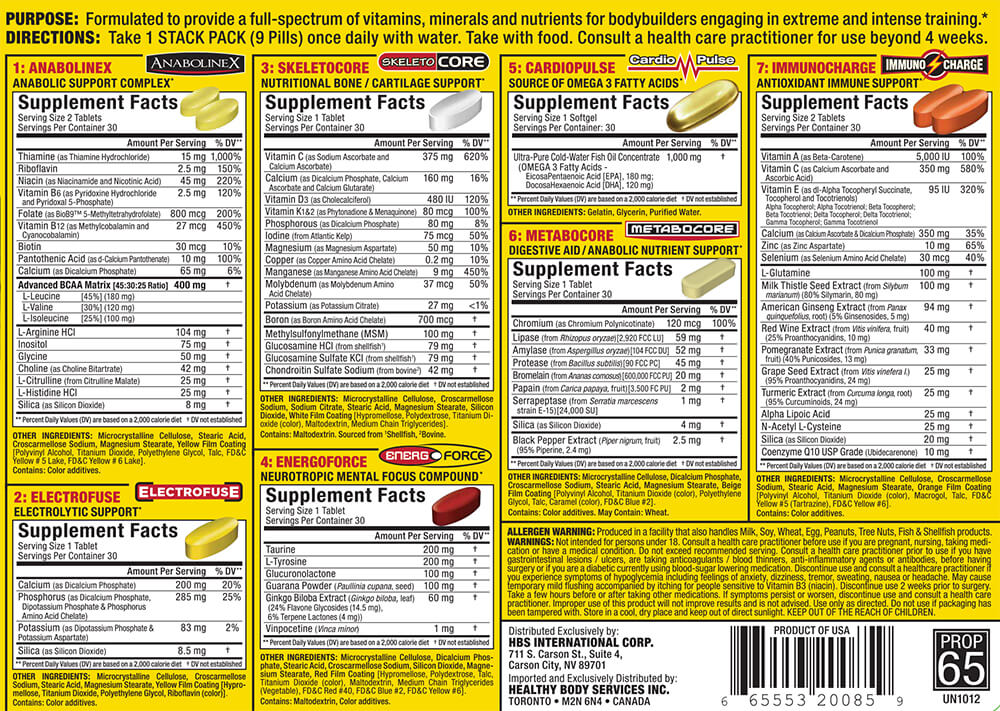 Allmax VitaStack 30 Paks