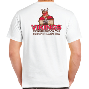 T-Shirt Animal/Vikings White