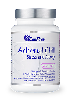 CanPrev Adrenal Chill - Stress & Anxiety Management - 90Vcaps