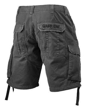 Gasp Army Shorts Wash Black