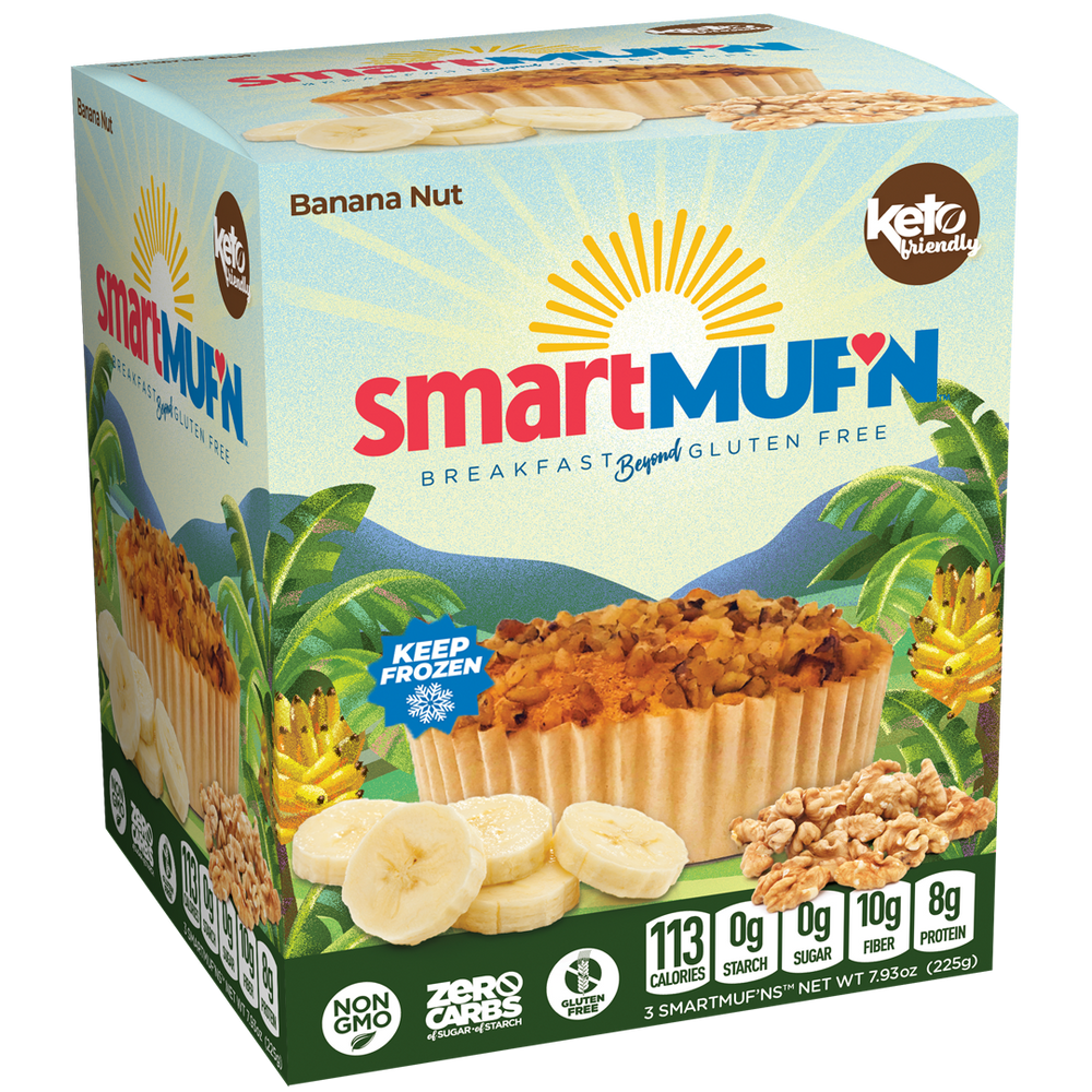 Smart Baking Company - SmartMuf'n Gluten Free - 3 Pack
