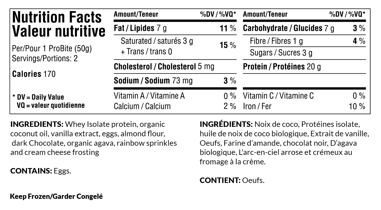 Pro Bites Real Food High Protein Bites 100g