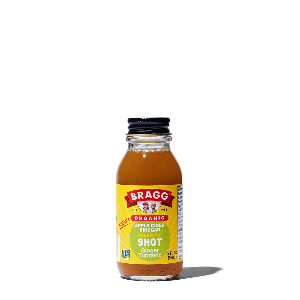 Cidre de pomme Bragg Shot Gingembre Curcuma 59 ml