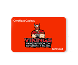 Carte-cadeau Vikings