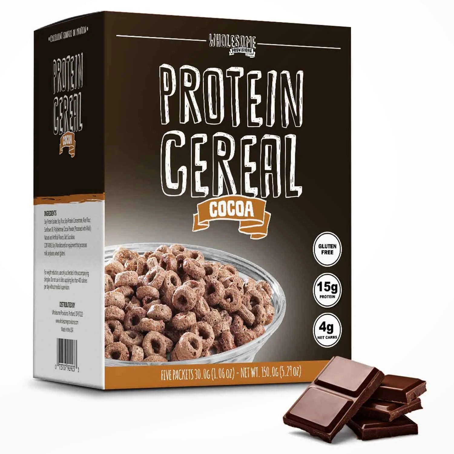 Wholesome Provisions - Low Carbs High Protein Cereal - 150g