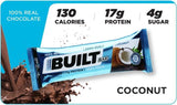 Built Protein Bar - 100% Real Chocolate - Zero Guilt 49g