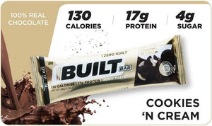 Built Protein Bar - 100% Real Chocolate - Zero Guilt 49g