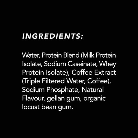 Brust Protein Coffee - Dark Roast Cold Brew - 330ml