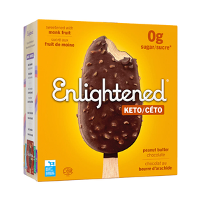 Enlightened - Keto Ice Cream Bars - Box 4