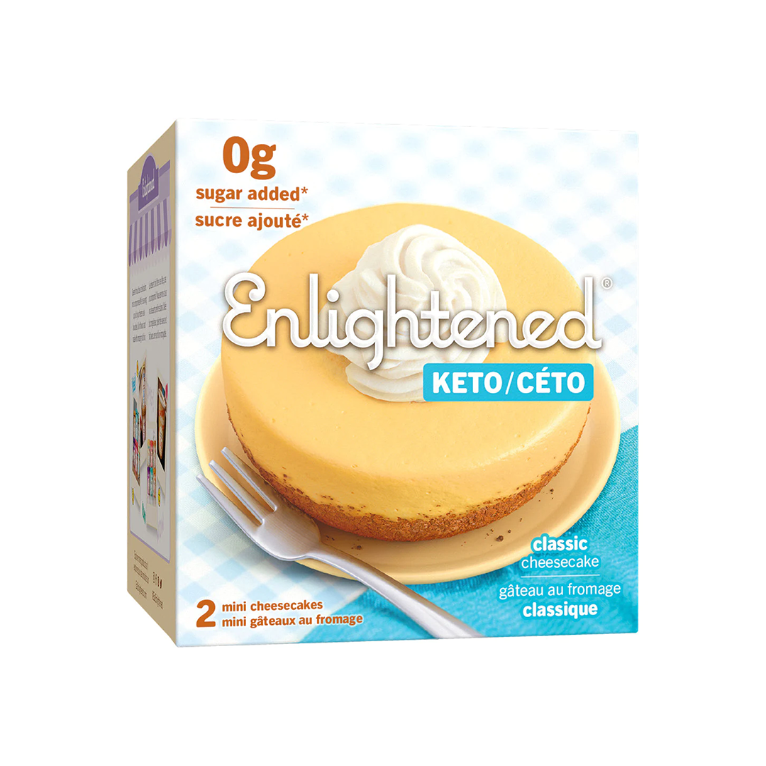 Enlightened - Keto Cheesecake No Sugar Added - 473ml