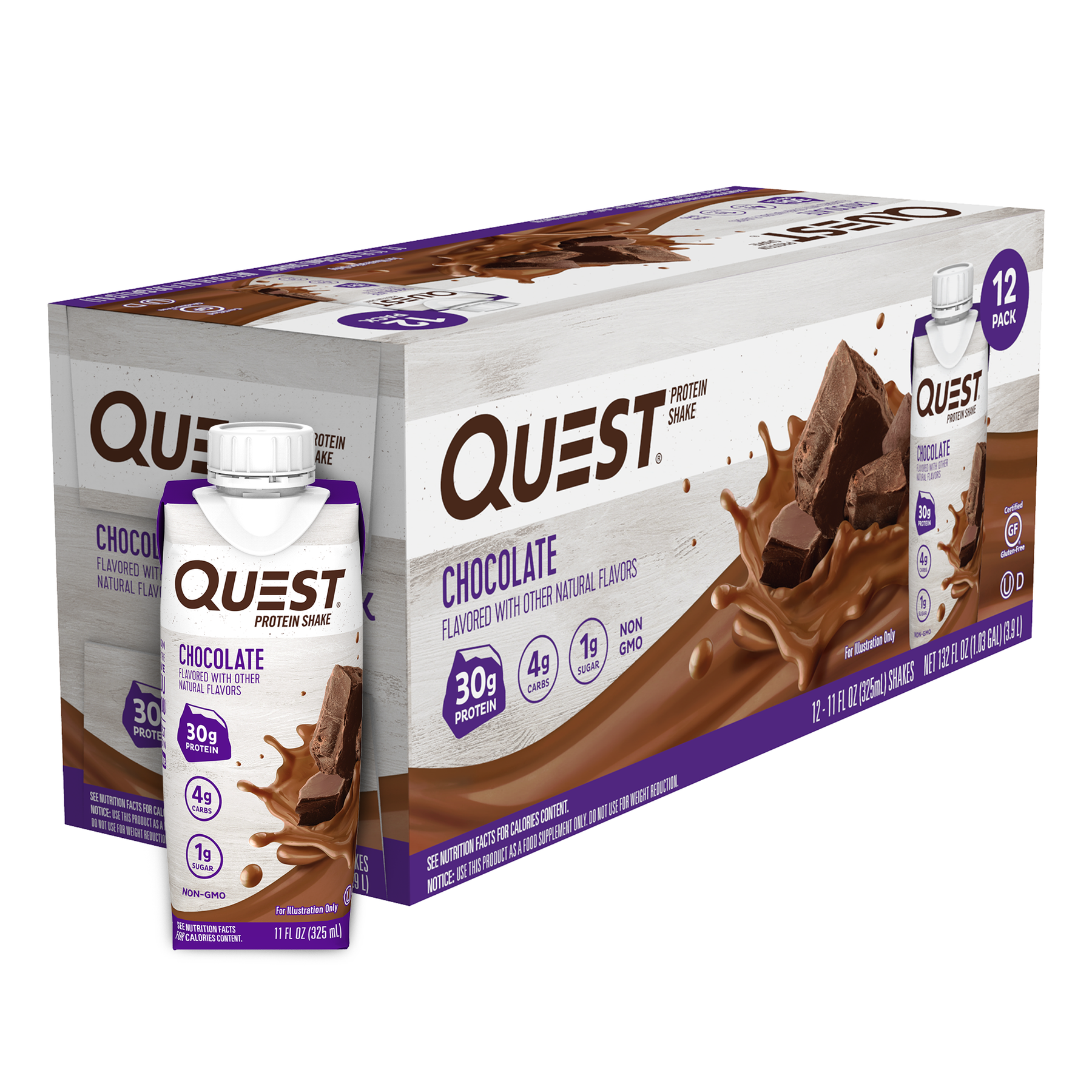Quest Nutrition - Protein Shake 325ml - Box of 12