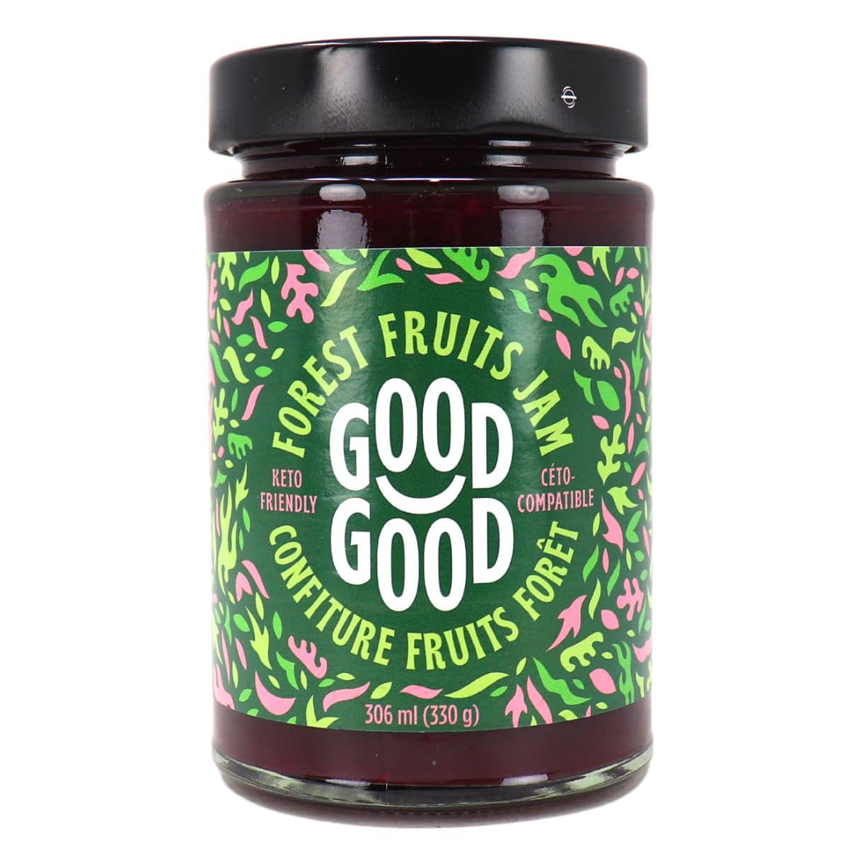 Good Good - Jam with Stevia No Sugar Added - 330g
