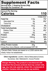 Wanted1 ISO1 - Ultra Pure Whey Isolate Protein - 2lbs