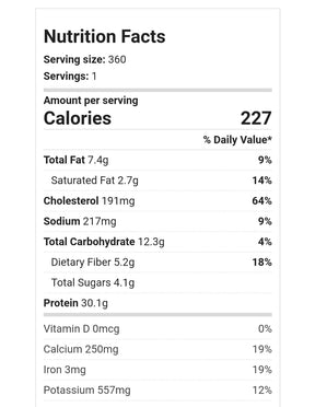 Hulk Meal - Keto Shrimp - 390g