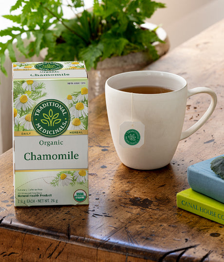 Traditional Medicinals - Chamomile Herbal Tea - 16 tea bags
