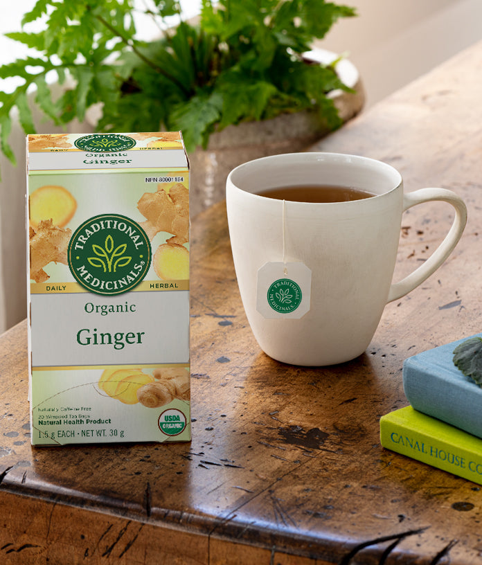 Traditional Medicinals - Ginger Herbal Tea - 16 tea bags