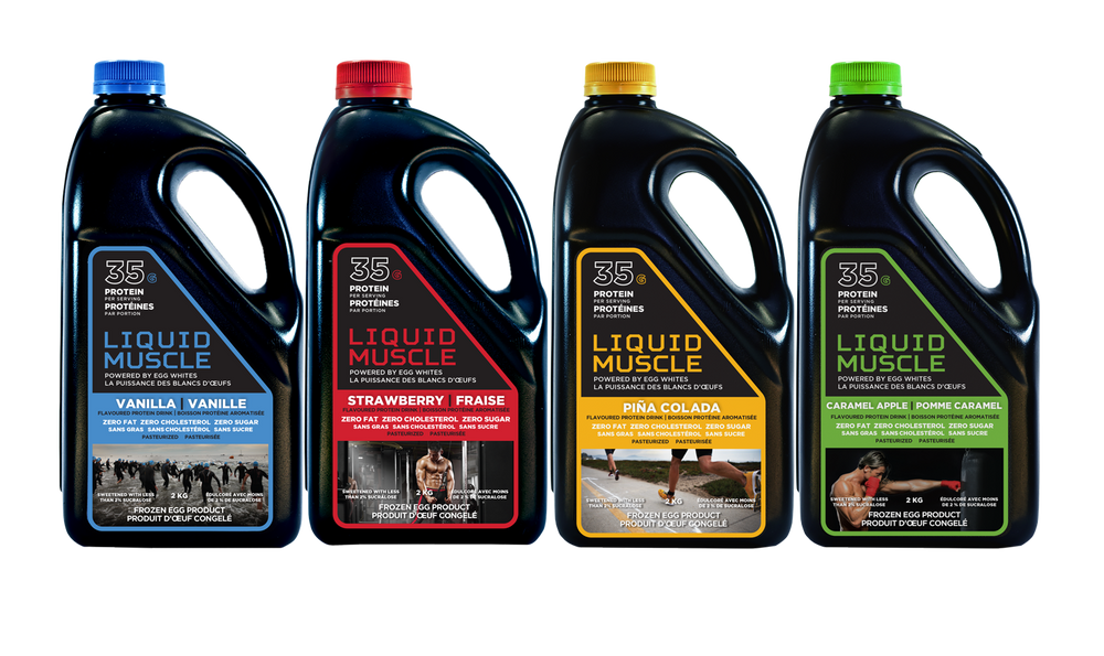 Liquid Muscle - Flavoured Pasteurized Egg White Drink - 2kg