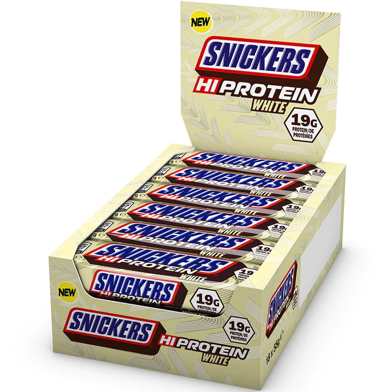 Snickers - Barre protéinée haute densité - Boîte de 18