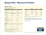 Muscle Mac - Macaronis au fromage riches en protéines - 191 g