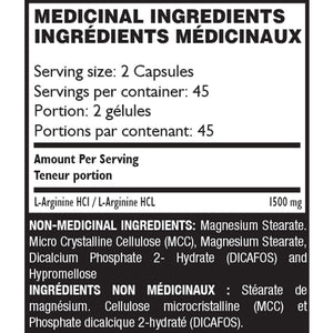 Pakd Sports Nutrition - L-Arginine - 90 caps