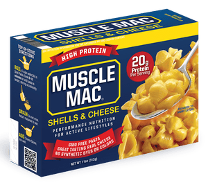 Muscle Mac - Coquillettes au fromage de luxe riche en protéines - 312 g