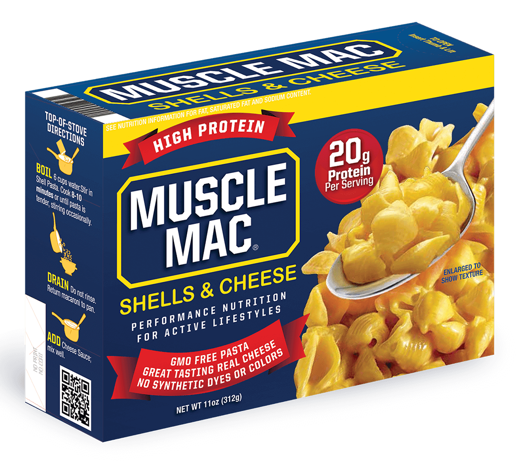 Muscle Mac - High Protein Deluxe Shell & Cheese - 312g