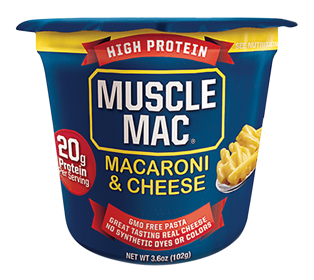 Muscle Mac Mac Mac &amp; Cheese protéiné en tasse 102 g