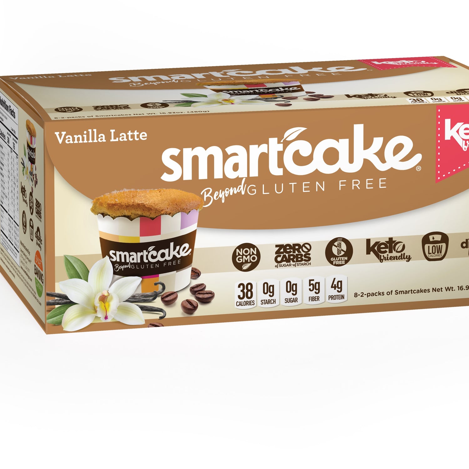 Smart Baking Company - Smart Cake Gluten Free - 8 Pack