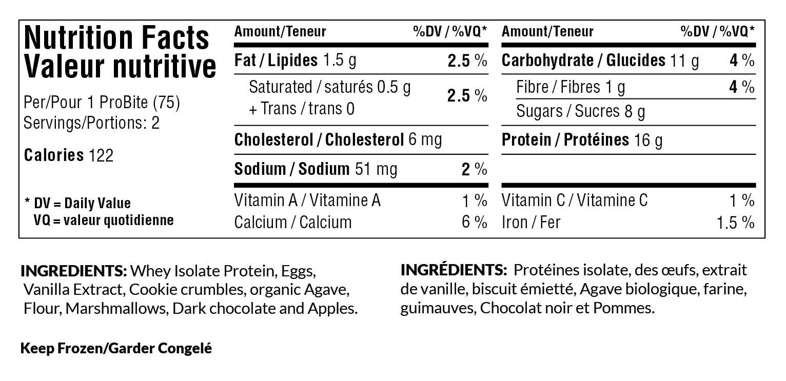 Pro Bites - Real Food High Protein Bites - 100g