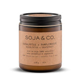 Soja&amp;Co - Bougies 100 % cire de soja naturelle 227 g - Eucalyptus et pamplemousse