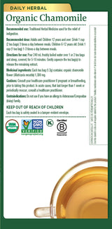 Traditional Medicinals - Chamomile Herbal Tea - 16 tea bags