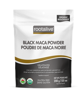 Root Alive Black Maca Powder Gelatinized 200g