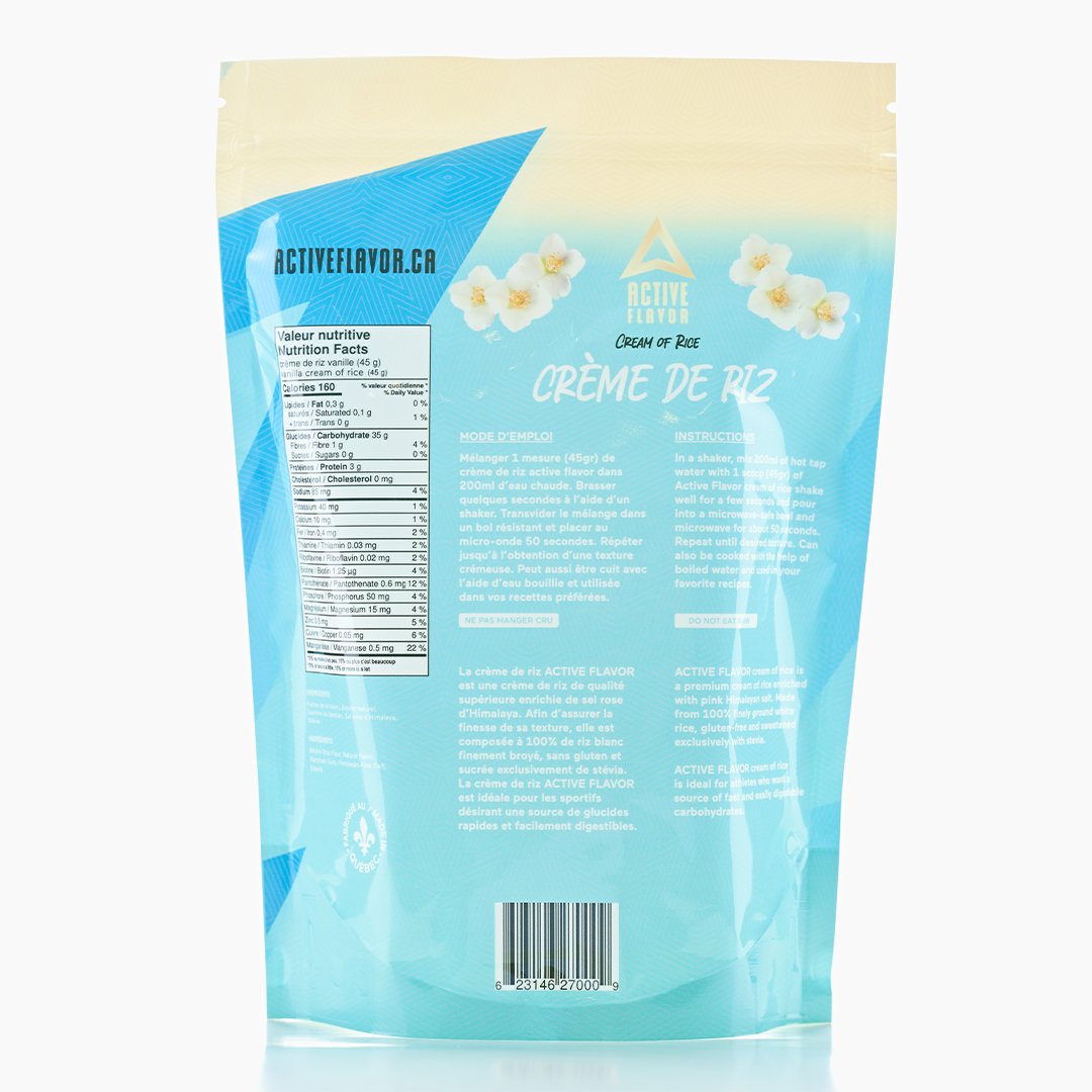 Active Flavor - Cream of Rice - 1.5kg