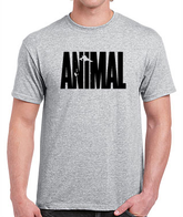 T-Shirt Animal/Vikings Grey