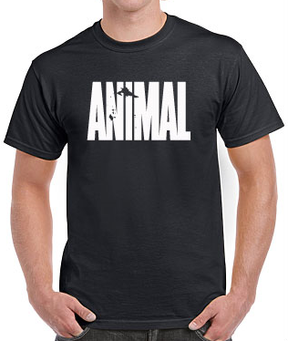 T-Shirt Animal/Vikings Black