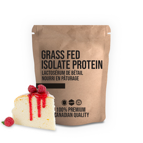 Bulk Grass-Fed Whey Isolate Protein - 100% Premium Canadian Powder